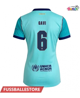 Günstige Barcelona Paez Gavi #6 3rd trikot Damen 2026-27 Kurzarm